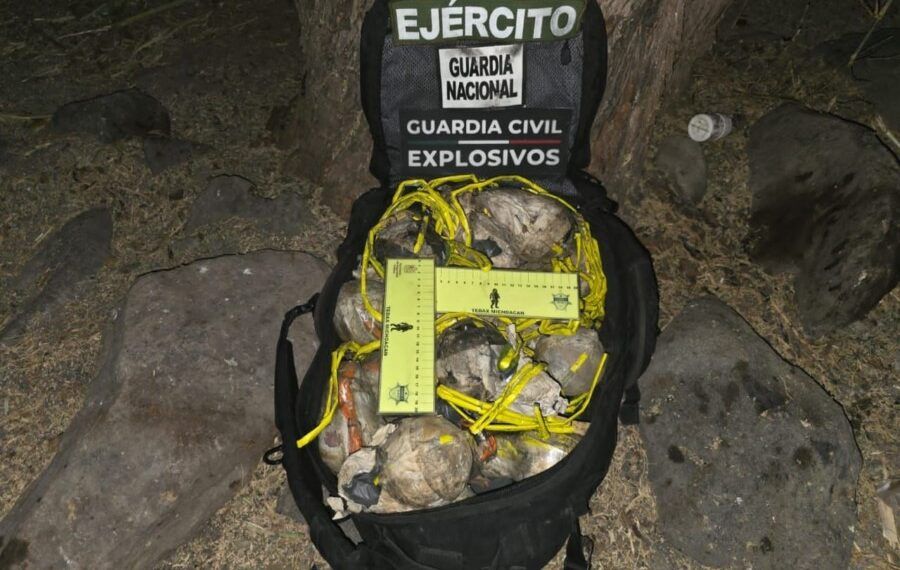 artefactos explosivos | El Día de Michoacán