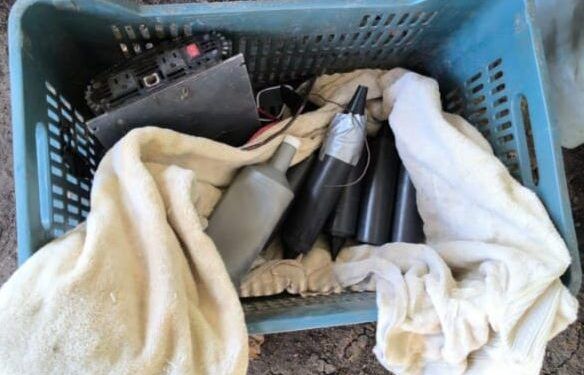 Asegurados 6 artefactos explosivos en Apatzingán: SSP