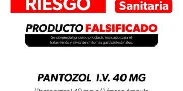 Alerta Ssm Sobre La Falsificación Del Medicamento Pantozol