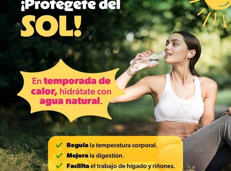 temporada de calor elige agua natural para una hidratacion optima | El Día de Michoacán