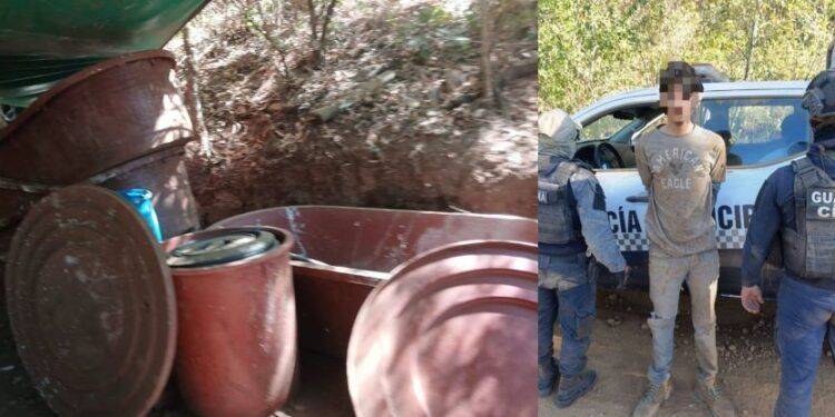 Aseguran laboratorio de drogas en Huiramba; hay un detenido 1 Aseguran laboratorio de drogas en Huiramba dia - El día de Michoacán