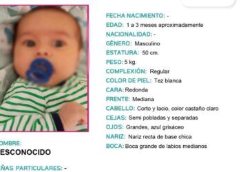 Fiscalía General Solicita Apoyo Para Localizar A Los Familiares De Bebé Localizado En Venustiano Carranza