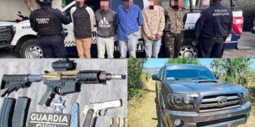 Cinco Detenidos En Posesión De Armas De Fuego En Morelos: Ssp