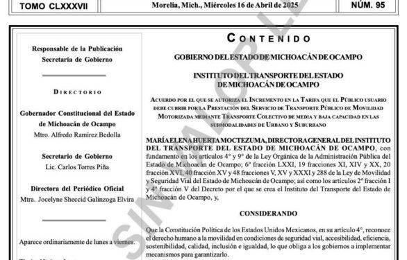 Entra en vigor decreto que prohíbe narcocorridos en eventos públicos: Bedolla
