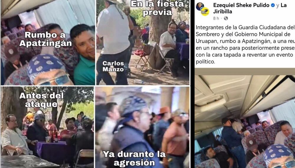 La Jiribillatv exibe fotos de quienes fueron los atacates | El Día de Michoacán