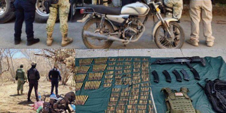 Aseguran armamento, motocicleta y puntos de vigilancia en Puerta de Alambre de Apatzingán 1 Trabaja DIF Michoacán por el posicionamiento de Centros de Desarrollo Comunitario