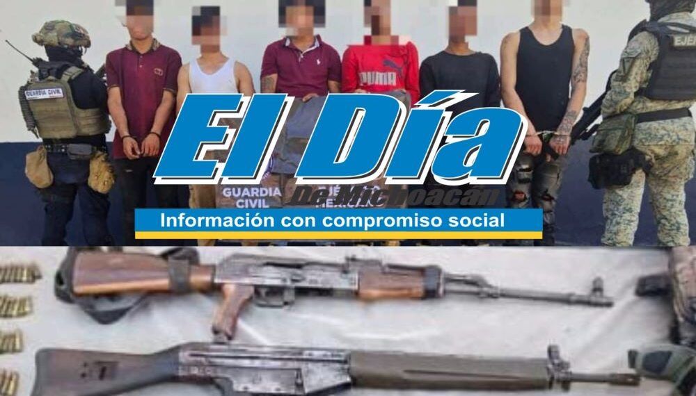 6 Detenidos con armas venezolanos en Buenavista | El Día de Michoacán