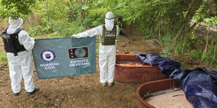 Asegurados 400 kg de metanfetamina en Buenavista: SSP 1 Asegurados 400 kg de metanfetamina en Buenavista: SSP