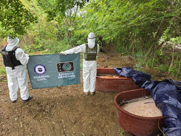 Asegurados 400 Kg De Metanfetamina En Buenavista: Ssp 21 Asegurados 400 Kg De Metanfetamina En Buenavista: Ssp