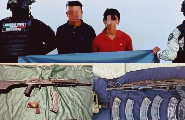 Aseguran A Un Venezolano Y Un Chilango Con Armas En Rancho Galeana De Apatzingán 22 Obtiene Fge Vinculación A Proceso Contra Gregorio “N”, Presunto Responsable De Tentativa De Homicidio De Un Policía En Apatzingán