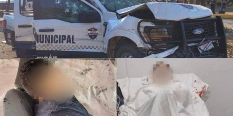 Ataque armado en Apatzingán deja un policía municipal muerto y dos lesionados 1 Ataque armado en Apatzingán deja un policía municipal muerto y dos lesionados