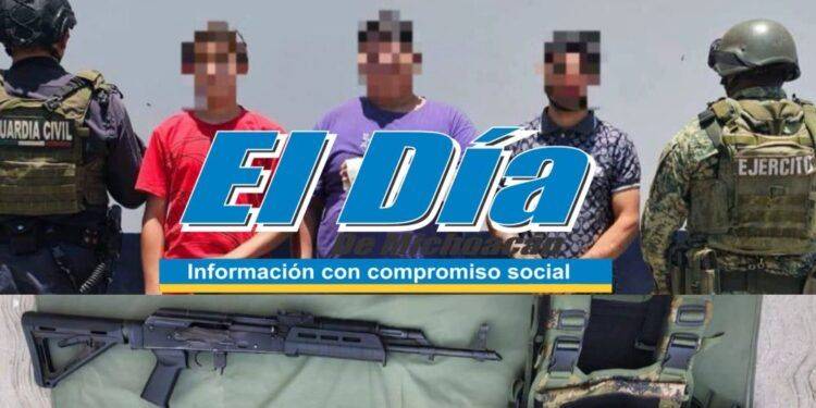 Detenidos el 10 de mayo en Piedras Blancas con Droga, Arma y Explosivos fueron vinculados a proceso 1 Buenavista dejan 3 detenidos y 30 explosivos - El día de Michoacán