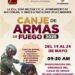 Arranca La Campaña &Quot;Canje De Armas&Quot; Este Lunes En Apatzingán 24 Arranca La Campaña «Canje De Armas» Este Lunes En Apatzingán
