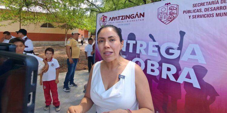 Fanny Arreola entrega 3 obras prioritarias en Apatzingán y reafirma compromiso con la comunidad 1 Obras prioritarias en Apatzingán: Fanny Arreola