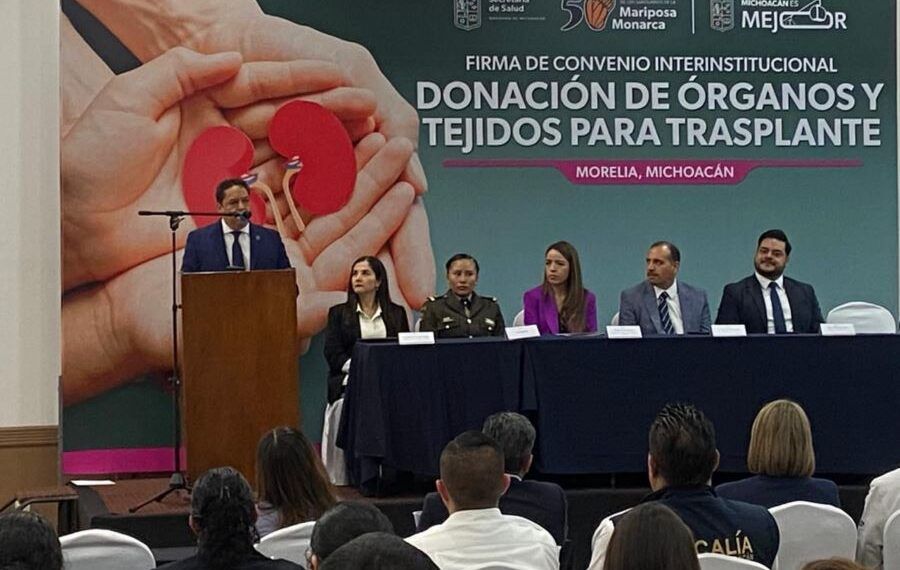 Firman Fiscalia y Salud acuerdo en materia de donacion de organos | El Día de Michoacán