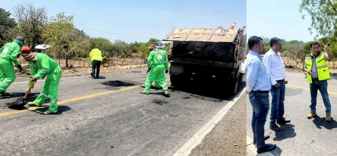 Con Gestiones ¡Buenavista Se Transforma! Irma Moreno Impulsa Mejoras En La Carretera Apatzingán – Buenavista