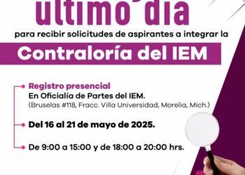 Infografia Convocatoria Contraloria 2025 - El Día De Michoacán