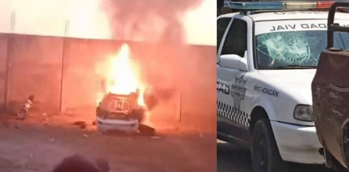 No aguantaron mas abusos de elementos de transito y vialidad en Taretan | El Día de Michoacán