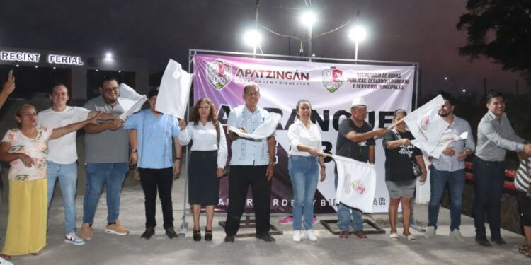 Obras que transforman Fanny Arreola impulsa rehabilitación de puente en Apatzingán