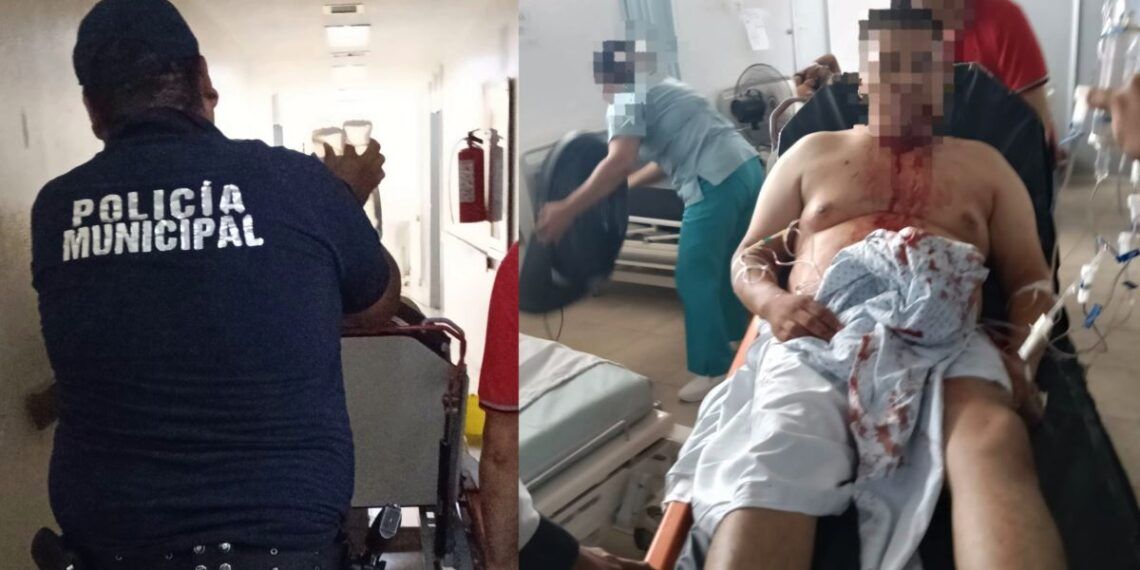 Policia herido llega al hospital completa | El Día de Michoacán