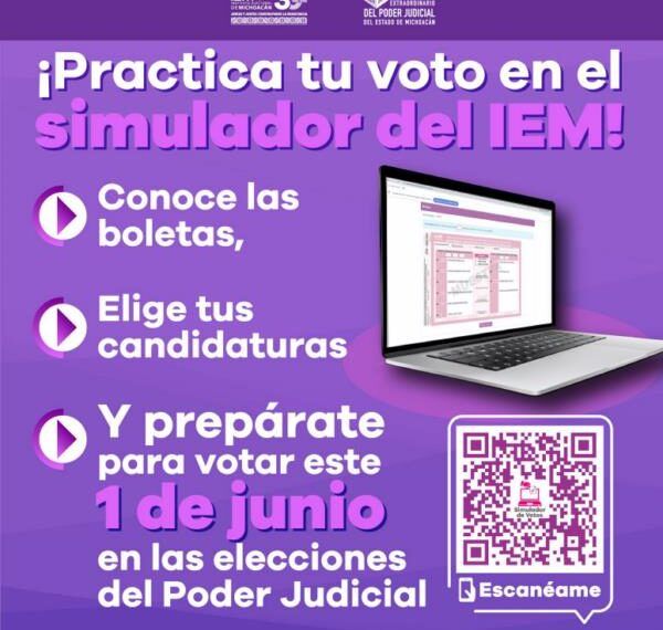 Practica como votar en la eleccion judicial | El Día de Michoacán