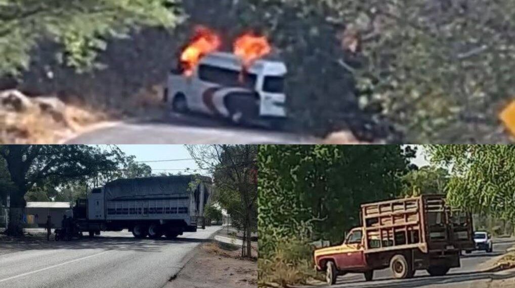 bloqueos carreteros Apatzingn Aguiilla | El Día de Michoacán