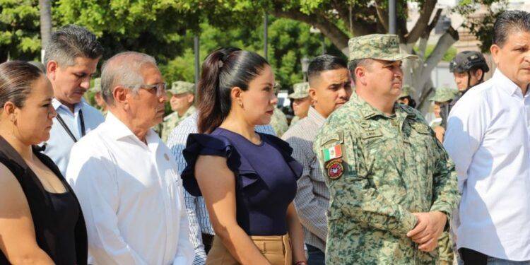 Secretaría de la Defensa Nacional en conjunto con el ayuntamiento dan arranque de la campaña Canje de Armas 2025.