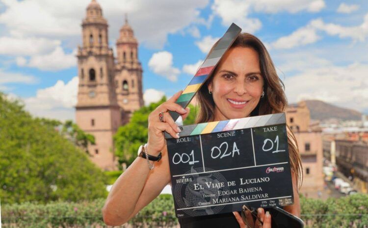 Morelia, Ciudad Que Incentiva El Cine: Kate Del Castillo