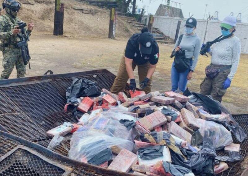 incinero 333 kilos 781 gramos de cocaina | El Día de Michoacán