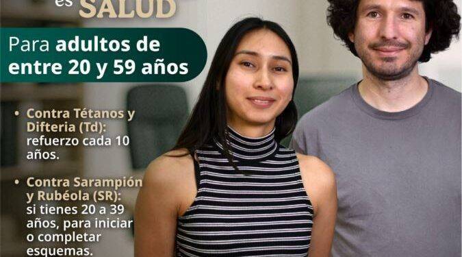 SSM invita a población adulta a vacunarse