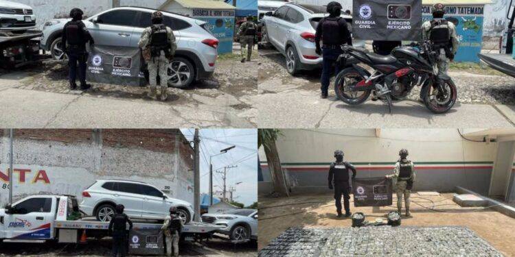 Aseguran dos automóviles y una motocicleta con reporte de robo en La Ruana: traían droga 1 NiUnoMás Michoacán rechaza reforma que criminaliza la libertad de expresión