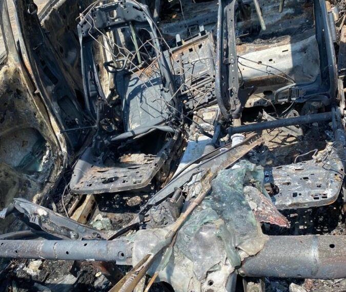 Vehículo Se Incendia En Apatzingán Debido A Falla Mecánica