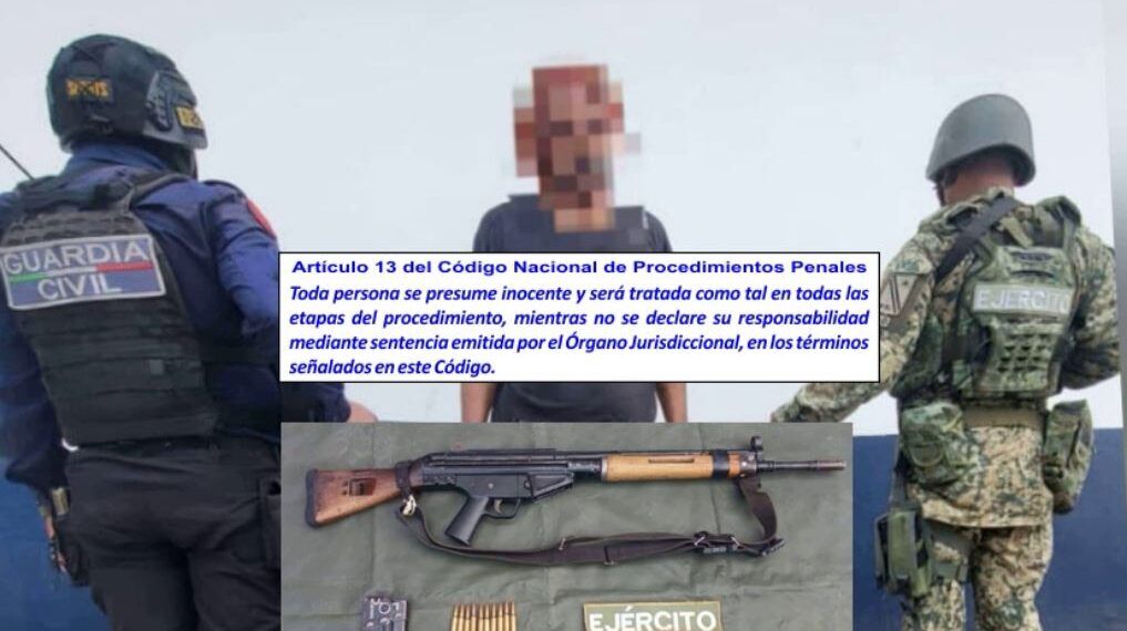 Aseguran Arma de Fuego y Detienen a un Hombre en La Ruana 1 | El Día de Michoacán