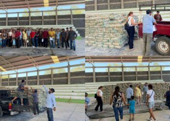 Presidenta Irma Moreno Impulsa El Progreso Con Entrega Histórica De 36 Toneladas De Cemento