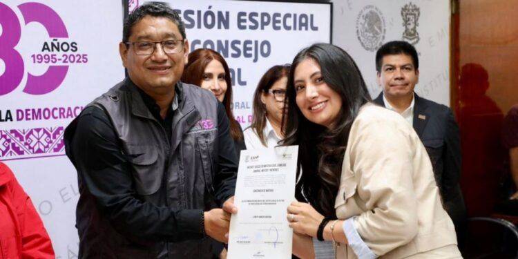 Entrega el IEM constancias de mayoría a titulares de Juzgados Penales, Civiles, Mixtos y Menores