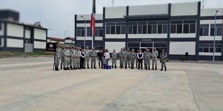 Niño José Vera Carrillo es investido como Guardia Nacional Honorario en Apatzingán