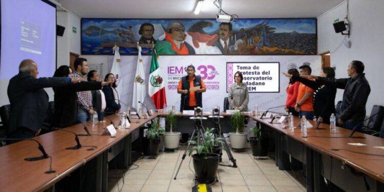 Instalan Observatorio Ciudadano del IEM