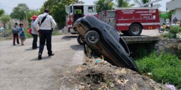 Auto Cae A Canal De Aguas Negras En Apatzingán; No Hay Lesionados 24 En Cateos Realizados En Madero Y Tarímbaro, Asegura Fge 12 Vehículos Con Reporte De Robo Y Alteraciones En Los Medios De Identificación