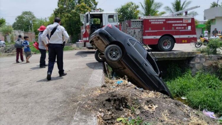 Auto Cae A Canal De Aguas Negras En Apatzingán; No Hay Lesionados 21 En Cateos Realizados En Madero Y Tarímbaro, Asegura Fge 12 Vehículos Con Reporte De Robo Y Alteraciones En Los Medios De Identificación