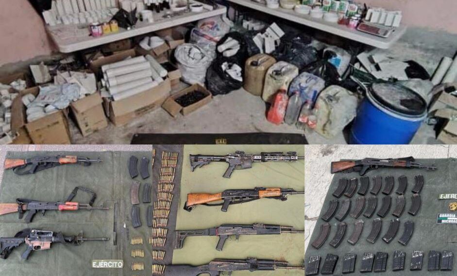 desactiva 152 artefactos explosivos y decomisa 57 armas en mayo | El Día de Michoacán