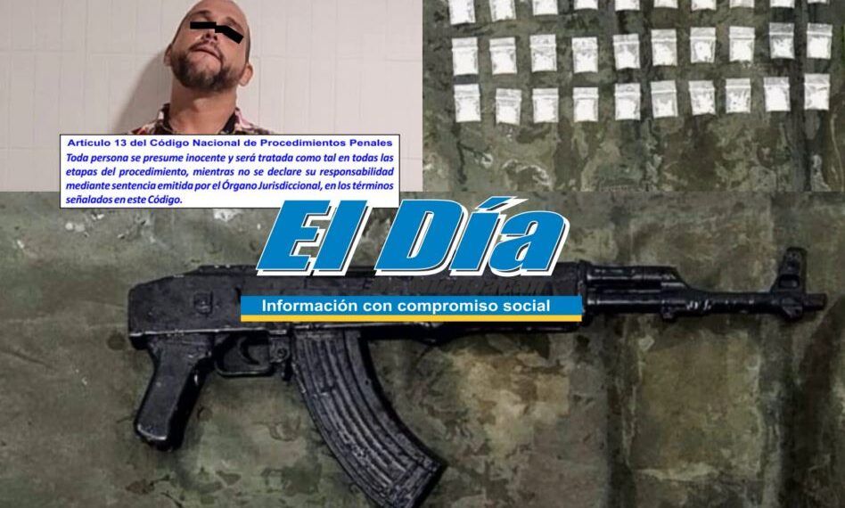 Detienen A Sujeto Con Metanfetamina Y Réplica De Fusil En Apatzingán
