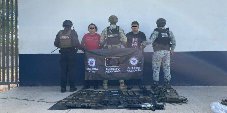 SSP y Defensa detienen a dos hombres armados en Buenavista 1 Yankel Benítez encabeza supervisión de niveles de ríos y drenes