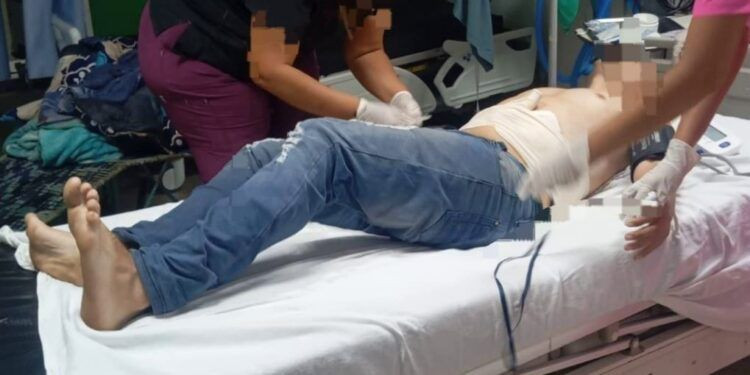 Hombre lesionado por arma de fuego en Apatzingán