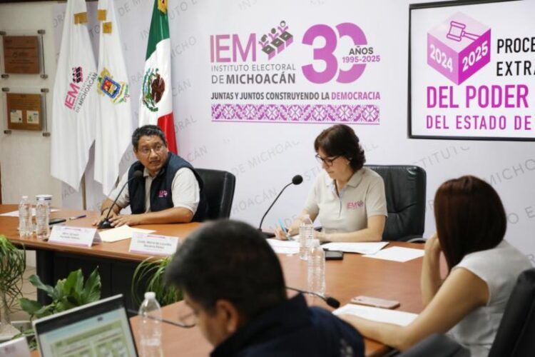 Presentan Informe De Los Cómputos De Las Elecciones Del Poder Judicial De Michoacán