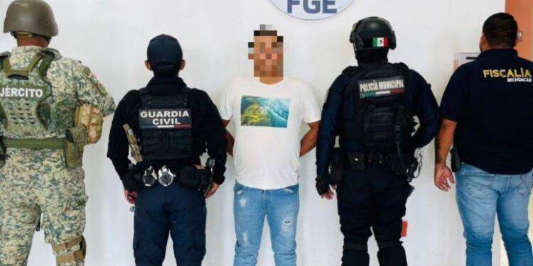 Detenido un hombre en Jacona por homicidio y lesiones calificadas: SSP 1 Seis presuntos sicarios caen con arma en Tocumbo