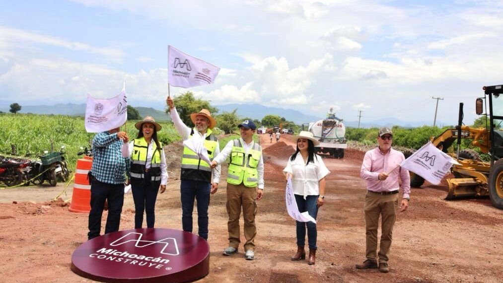 Construcción Carretera Apatzingán-El Recreo Impulsará Economía Regional: Bedolla