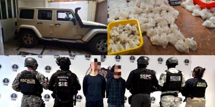 Asegurados dos hombres, 800 kg de droga y laboratorio clandestino en Morelia 1 Anuncia Bedolla concierto de Carín León en Morelia