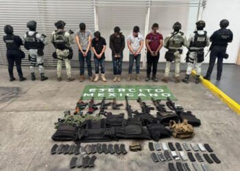 Asegurados 5 Hombres, Un Barret Y Fusiles En Zinapécuaro: Ssp