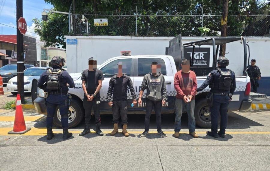 Detenidos En Uruapan 4 Presuntos Integrantes De Célula Delictiva; Uno De Origen Venezolano: Ssp