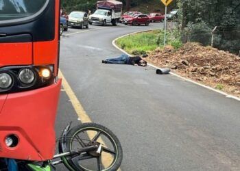 Muere Motociclista En Accidente En La Carretera San Juan Nuevo-Tancítaro